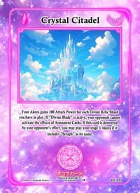 Crystal Citadel - Eternal Echoes [1st Edition] - Akora TCG card