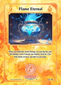 Flame Eternal - Eternal Echoes [1st Edition] - Akora TCG card