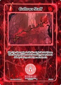Gallows Staff - Eternal Echoes [1st Edition] - Akora TCG card