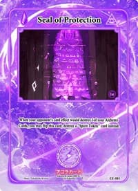 Seal of Protection - Eternal Echoes [1st Edition] - Akora TCG card