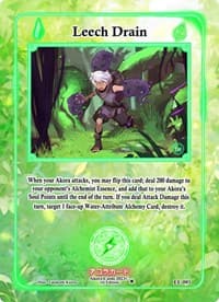 Leech Drain - Eternal Echoes [1st Edition] - Akora TCG card