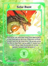 Solar Burst - Eternal Echoes [1st Edition] - Akora TCG card
