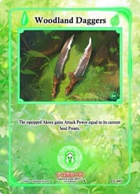Woodland Daggers - Eternal Echoes [1st Edition] - Akora TCG card