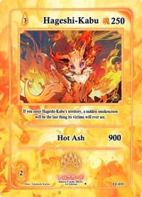 Hageshi-Kabu - Eternal Echoes [1st Edition] - Akora TCG card