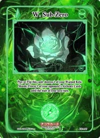 W. Sub-Zero - Eternal Echoes [1st Edition] - Akora TCG card