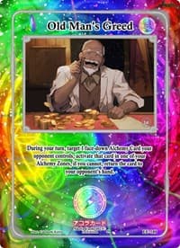 Old Man's Greed - Eternal Echoes [1st Edition] - Akora TCG card