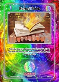 Burned Book - Eternal Echoes [1st Edition] - Akora TCG card