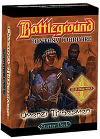 Battleground Fantasy Warfare: Umezi Tribesmen Starter Deck - Your Move Games - Boardgames card