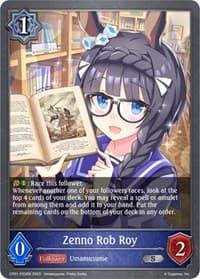 Zenno Rob Roy - P23EN (Foil) - CP01: Umamusume: Pretty Derby - Shadowverse: Evolve card