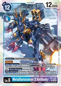 MetalGarurumon (X Antibody) - Animal Colosseum - Digimon Card Game card