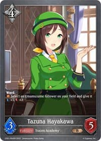 Tazuna Hayakawa - P64EN (Foil) - CP01: Umamusume: Pretty Derby - Shadowverse: Evolve card
