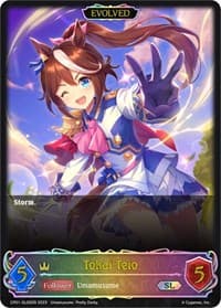 Tokai Teio (Evolved) (SL) - CP01: Umamusume: Pretty Derby - Shadowverse: Evolve card