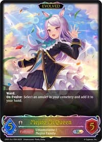 Mejiro McQueen (Evolved) (SL) - CP01: Umamusume: Pretty Derby - Shadowverse: Evolve card