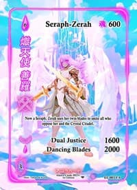 Seraph-Zerah (Full Art) - Eternal Echoes [1st Edition] - Akora TCG card