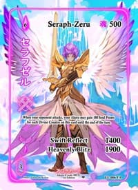 Seraph-Zeru (Full Art) - Eternal Echoes [1st Edition] - Akora TCG card