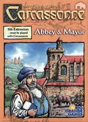 Carcassonne: Abbey and Mayor Expansion - Rio Grande Games - Boardgames card
