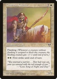 Zhalfirin Knight - Mirage - Magic: The Gathering card