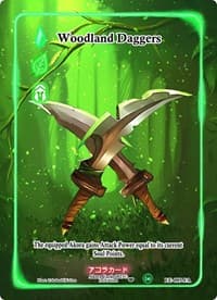 Woodland Daggers (Full Art) - Eternal Echoes [1st Edition] - Akora TCG card