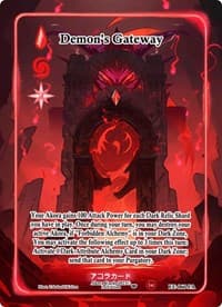 Demon's Gateway (Full Art) - Eternal Echoes [1st Edition] - Akora TCG card