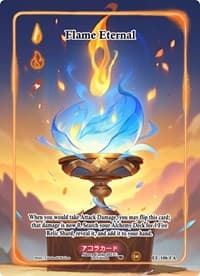 Flame Eternal (Full Art) - Eternal Echoes [1st Edition] - Akora TCG card