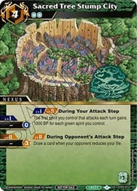Sacred Tree Stump City (Event Pack Vol. 3) - Launch & Event Promos - Battle Spirits Saga card