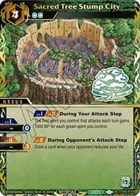 Sacred Tree Stump City (Finalist Card Set Vol. 3) - Launch & Event Promos - Battle Spirits Saga card