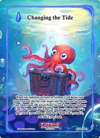 Changing the Tide (Full Art) - Eternal Echoes [1st Edition] - Akora TCG card