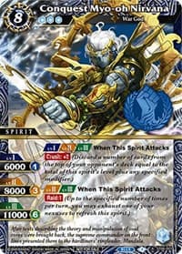 Conquest Myo-oh Nirvana (Event Pack Vol. 3) - Launch & Event Promos - Battle Spirits Saga card