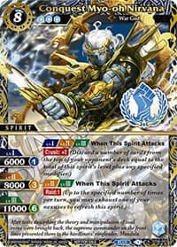 Conquest Myo-oh Nirvana (Finalist Card Set Vol. 3) - Launch & Event Promos - Battle Spirits Saga card