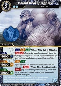 Island Bearer Francis (Event Pack Vol. 3) - Launch & Event Promos - Battle Spirits Saga card