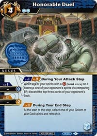 Honorable Duel (Event Pack Vol. 3) - Launch & Event Promos - Battle Spirits Saga card