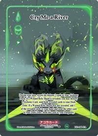Cry Me a River (Full Art) - Eternal Echoes [1st Edition] - Akora TCG card
