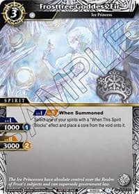 Frosttree Goddess Eir (Event Pack Vol. 3) - Launch & Event Promos - Battle Spirits Saga card