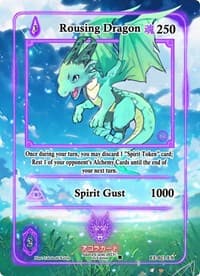 Rousing Dragon (Extended Art) - Eternal Echoes [1st Edition] - Akora TCG card