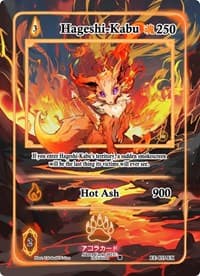 Hageshi-Kabu (Extended Art) - Eternal Echoes [1st Edition] - Akora TCG card