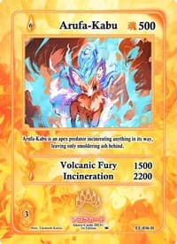 Arufa-Kabu (Holo) - Eternal Echoes [1st Edition] - Akora TCG card