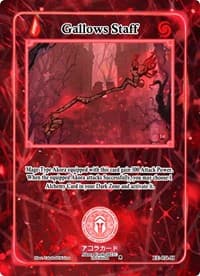 Gallows Staff (Holo) - Eternal Echoes [1st Edition] - Akora TCG card