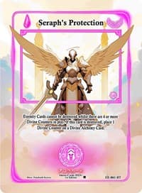 Seraph's Protection (Extended Art) - Eternal Echoes [1st Edition] - Akora TCG card