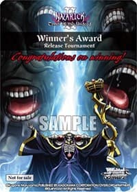 Nazarick: Tomb of the Undead Vol.2 Winner's Award - Promo Cards - Weiss Schwarz card