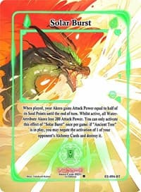 Solar Burst (Extended Art) - Eternal Echoes [1st Edition] - Akora TCG card