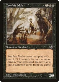 Zombie Mob - Mirage - Magic: The Gathering card