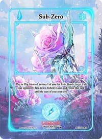Sub-Zero (Extended Art) - Eternal Echoes [1st Edition] - Akora TCG card