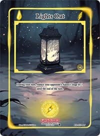 Lights Out (Extended Art) - Eternal Echoes [1st Edition] - Akora TCG card