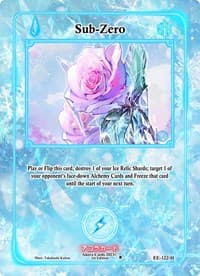 Sub-Zero (Holo) - Eternal Echoes [1st Edition] - Akora TCG card
