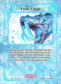 Frost Fangs (Holo) - Eternal Echoes [1st Edition] - Akora TCG card