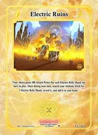 Electric Ruins (Holo) - Eternal Echoes [1st Edition] - Akora TCG card