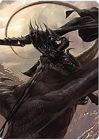 Witch-king, Sky Scourge Art Card - Art Series: Universes Beyond: The Lord of the Rings: Tales of Middle-earth - Magic: The Gathering card