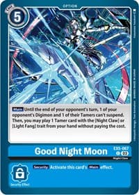 Good Night Moon - Animal Colosseum - Digimon Card Game card