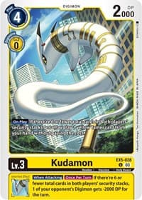 Kudamon - Animal Colosseum - Digimon Card Game card