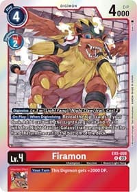 Firamon - Animal Colosseum - Digimon Card Game card